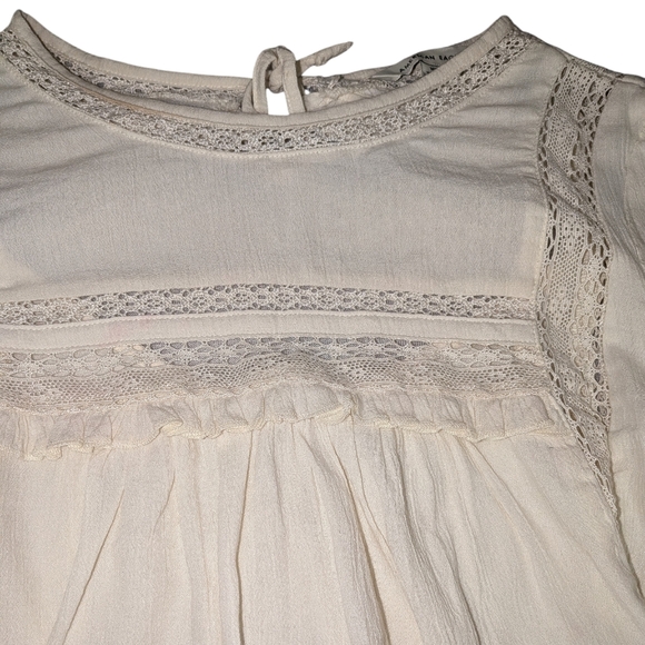 American Eagle Boho Peasant Top Medium - Picture 4 of 7